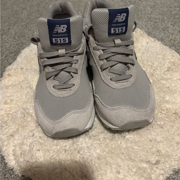 New Balance Kids' Gray and Blue Sneakers - Picture 1 of 7